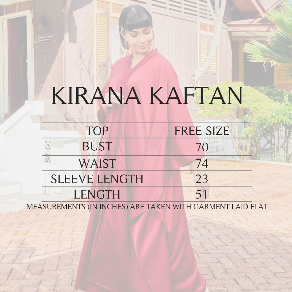 Kirana Kaftan - Light Grey
